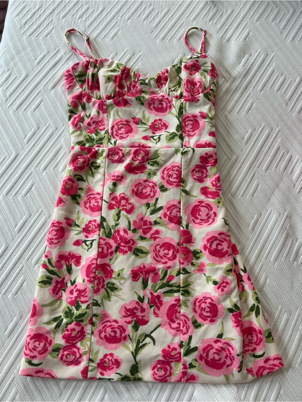 Princess Polly Floral Minidress XS